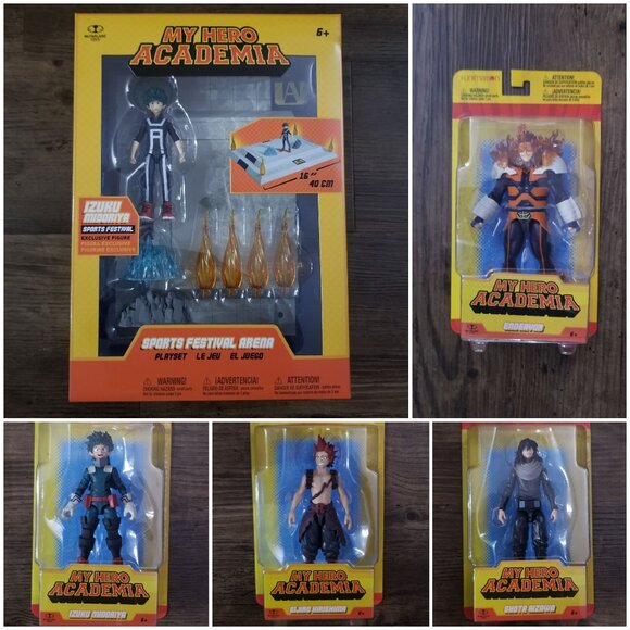 MHA - My Hero Academia Arena Playset + 4 additional  figures - Picture 1 of 12